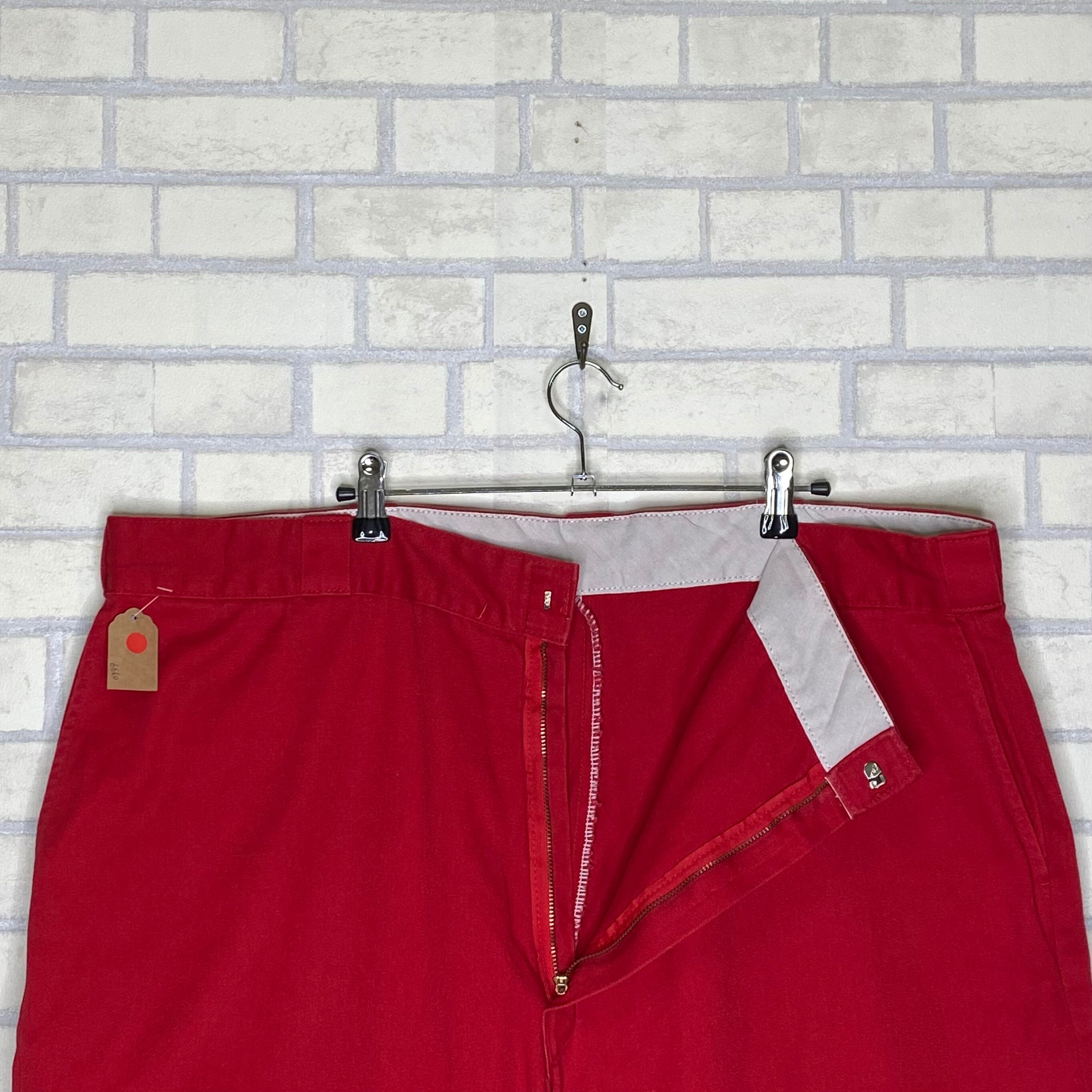ダブルニー】W44×L32 Dickies ワークパンツ ブランドタグ 希少カラー 
