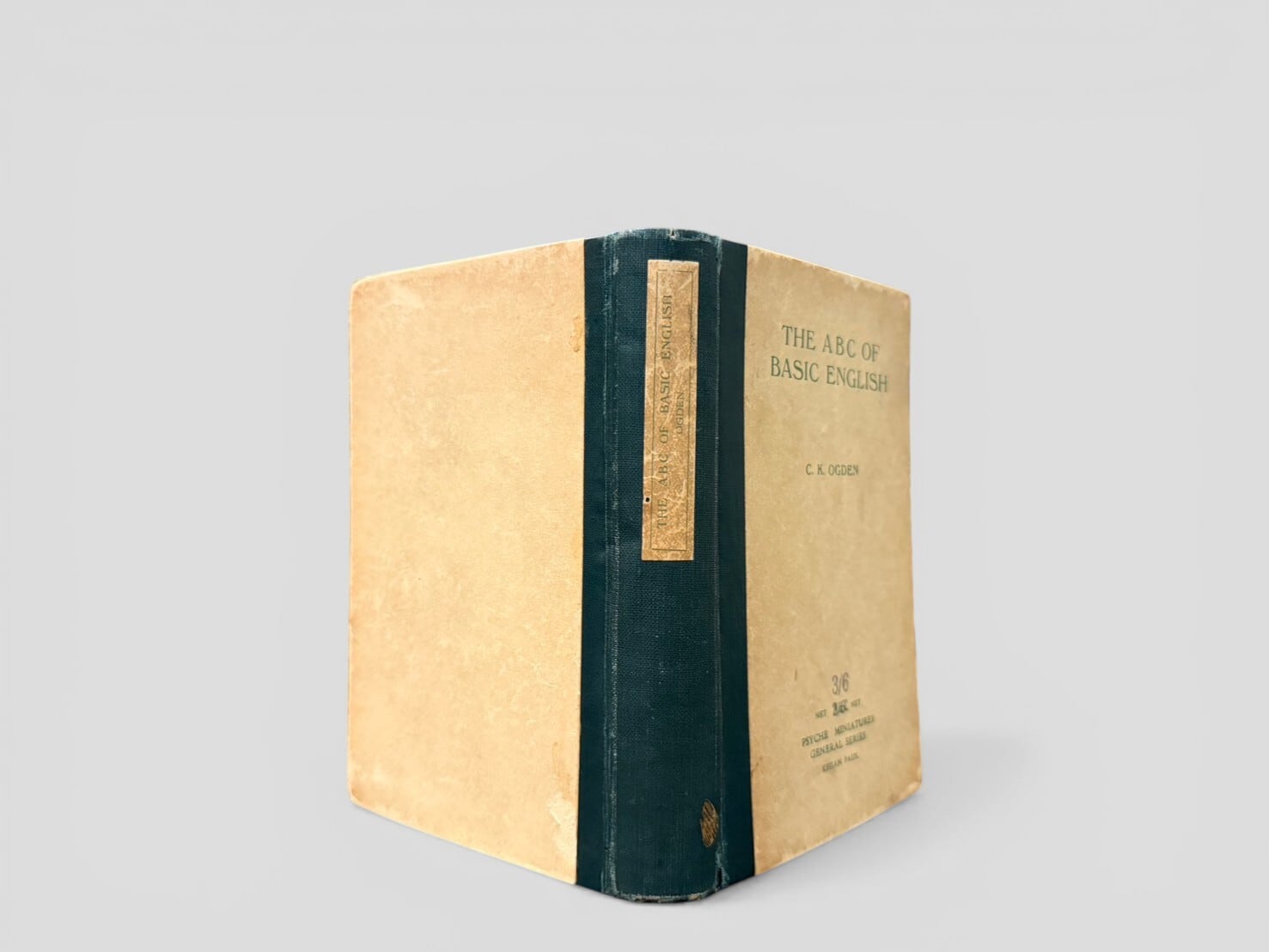 SG218】【EIGHTH PRINTING】The ABC of Basic English (in Basic)(1940
