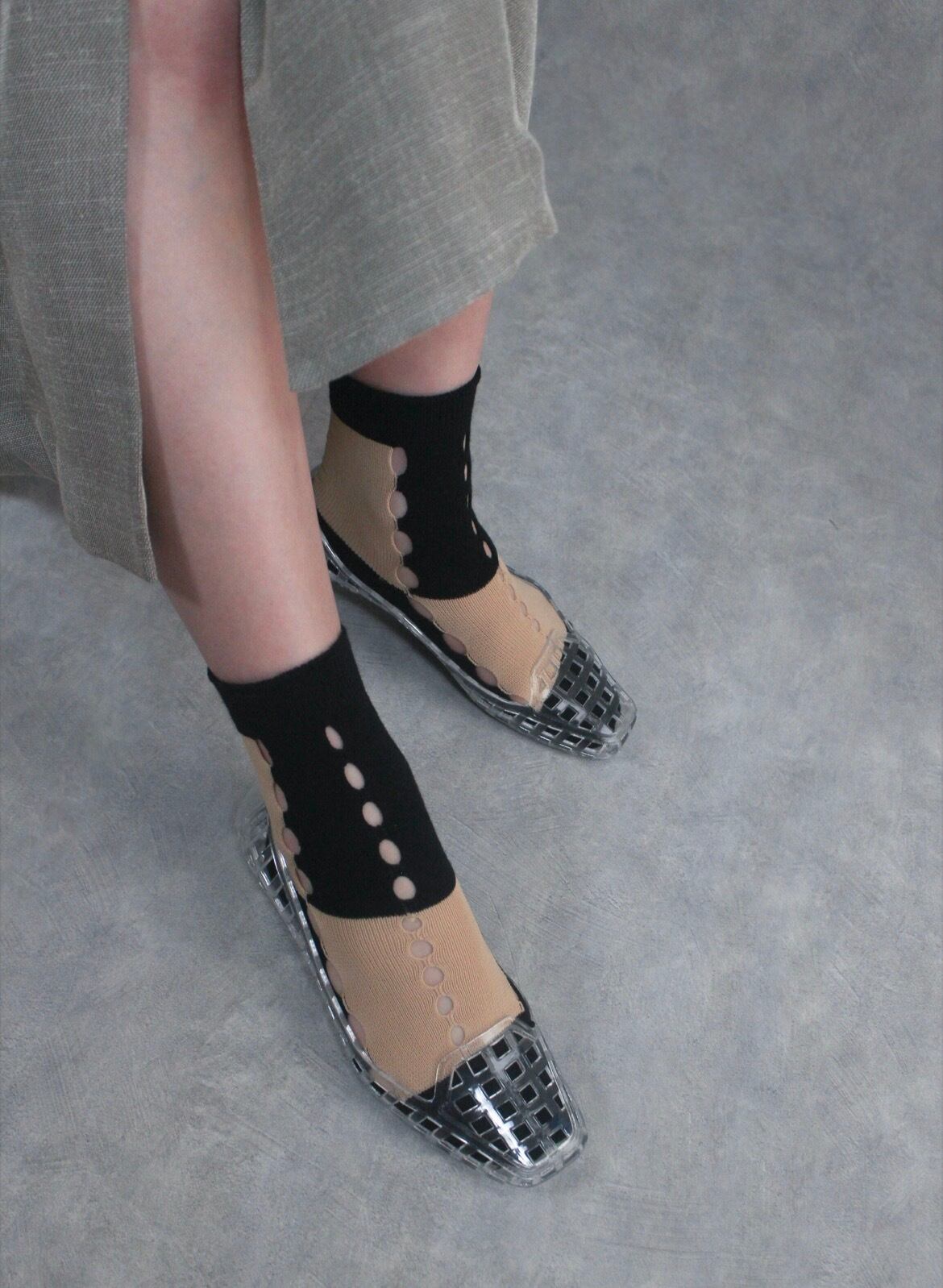BANSAN / block  plane  socks AS400