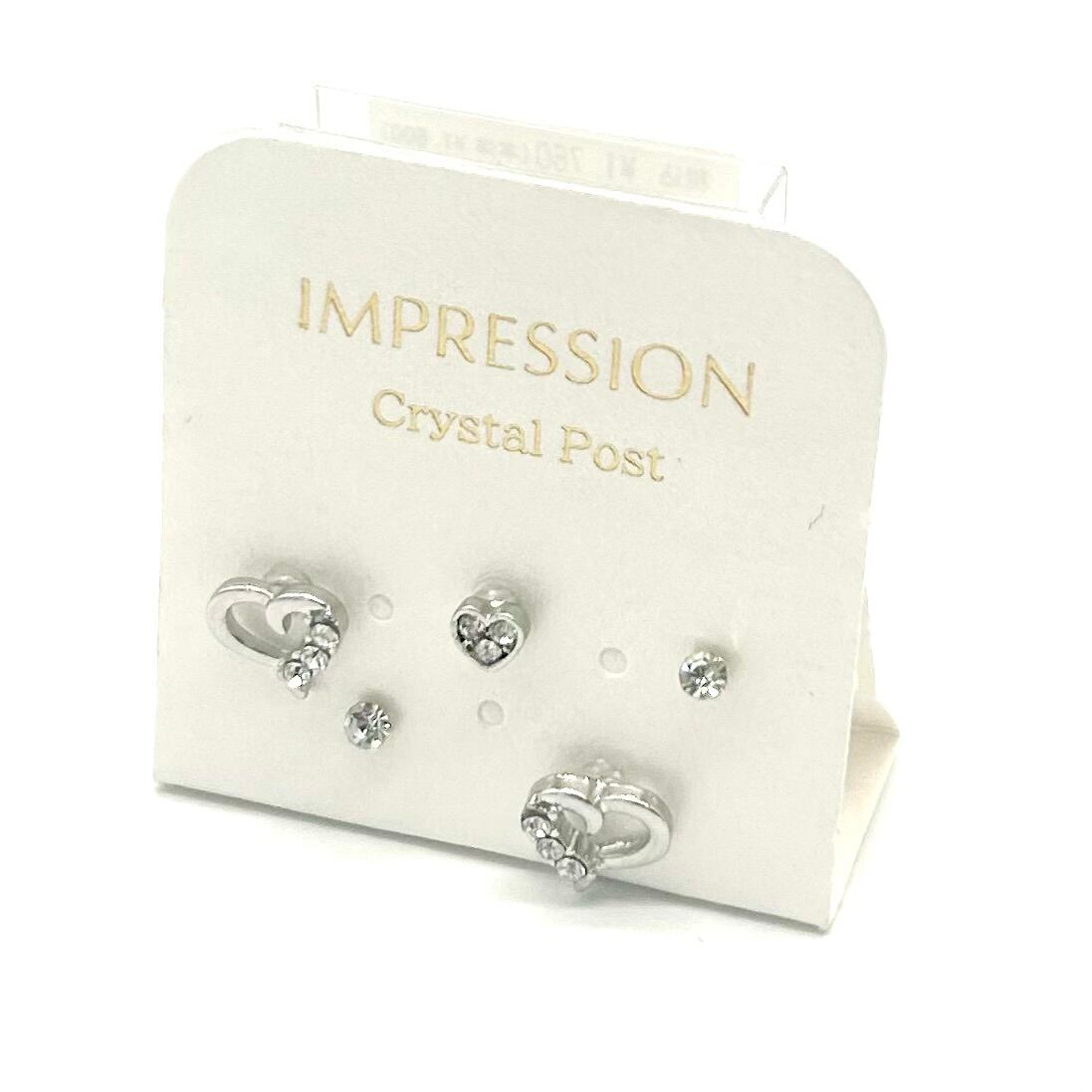 遺品整理 アクセサリー まとめ k14ポストピアス MONET ニナリッチ等 樹脂ポストピアス：ホイップハート IMPRESSION | RBN(アールビーエヌ)