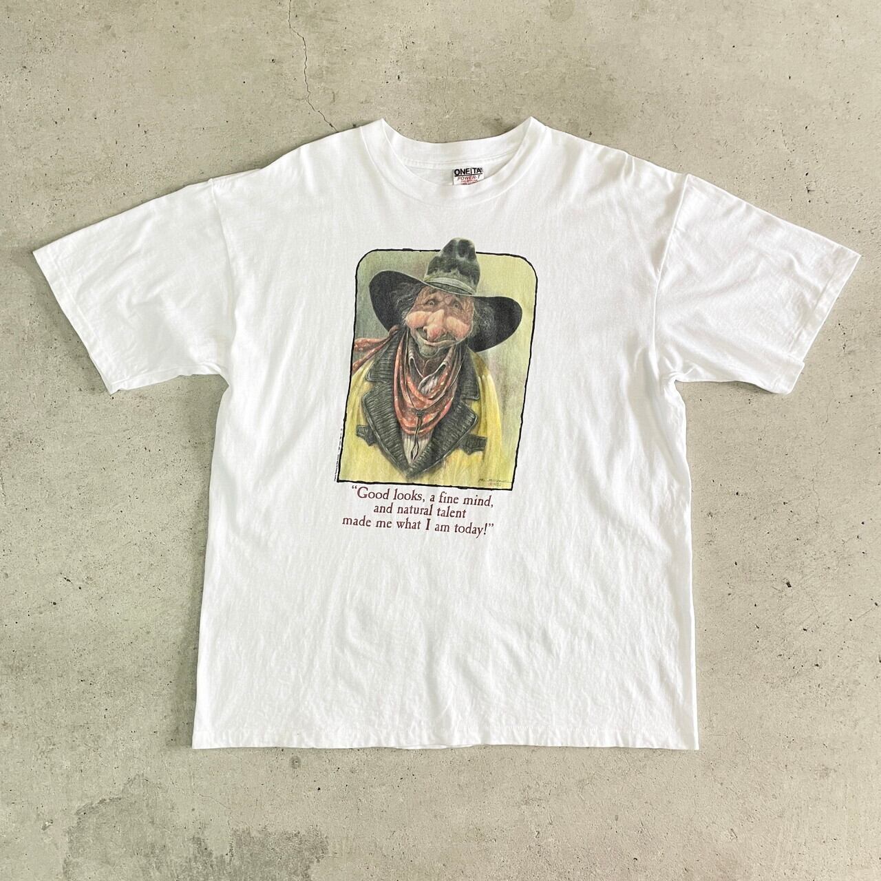 90年代 MIKE SCOVEL These Are My Sunday Clothes アート プリント T