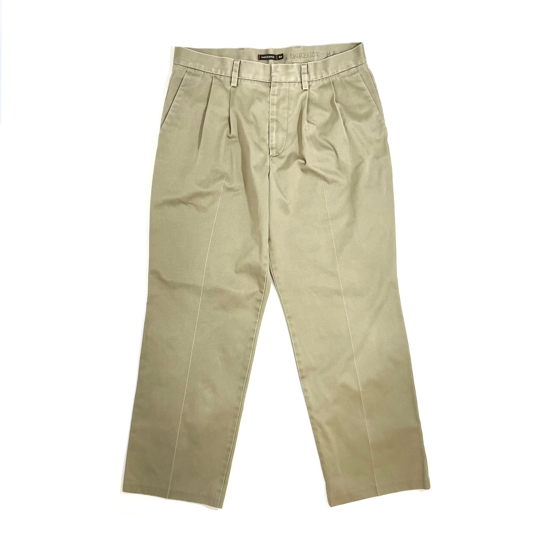 USED 00’s Dockers, 2 tuck chino pants (34x30) - beige | REVERSE STORE  powered by BASE