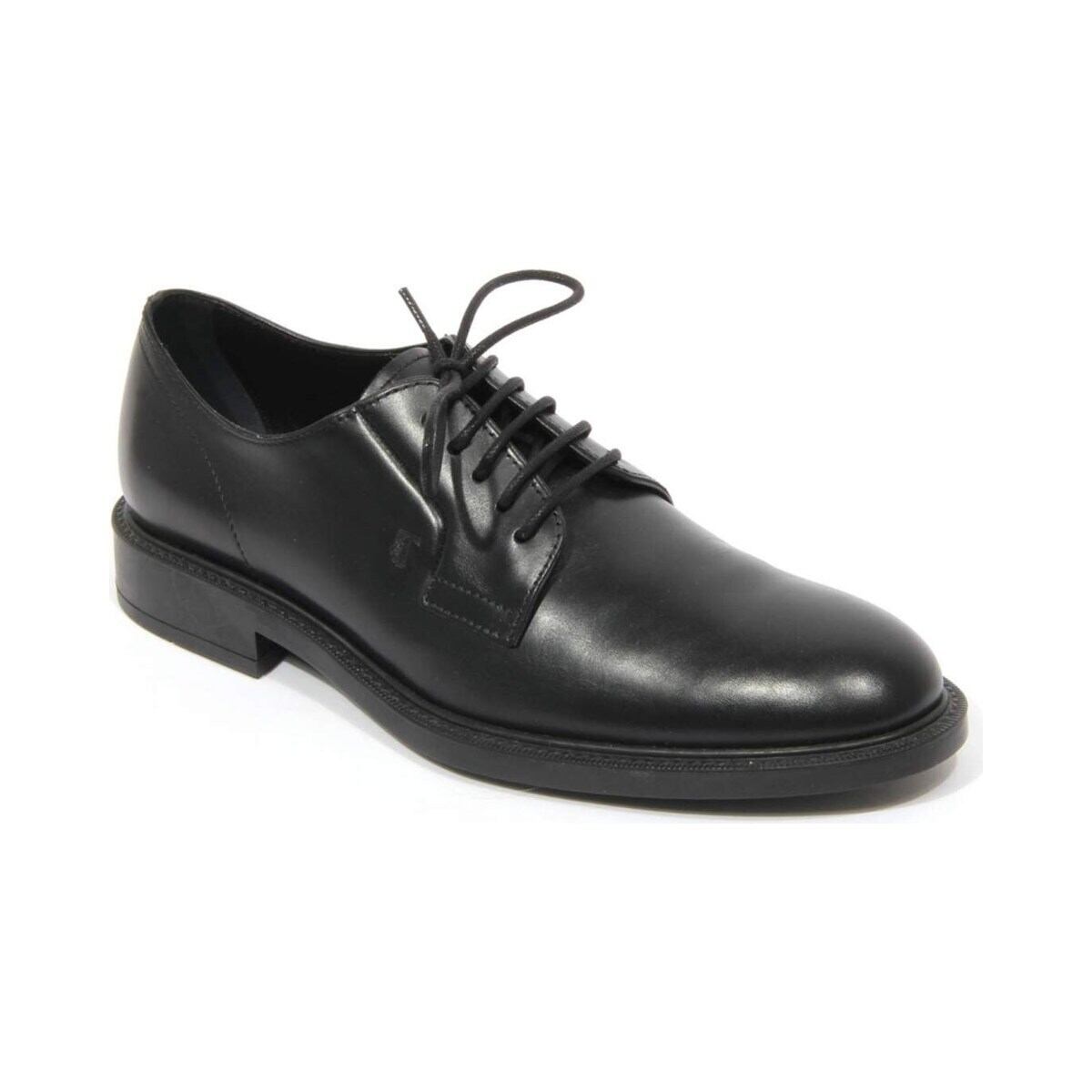 TOD'S トッズ メンズ レースアップシューズ レザー ブラック