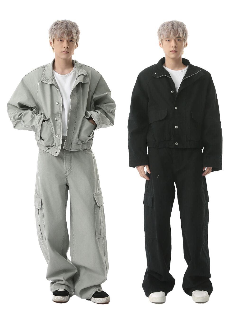 ⭕️スーパービューティー♡ スタンドフリル衿タフタ素材ジャケット アウトレットセール／50％OFF】スーパービューティー Super