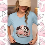 T-shirt -フラミンドライブ 4108