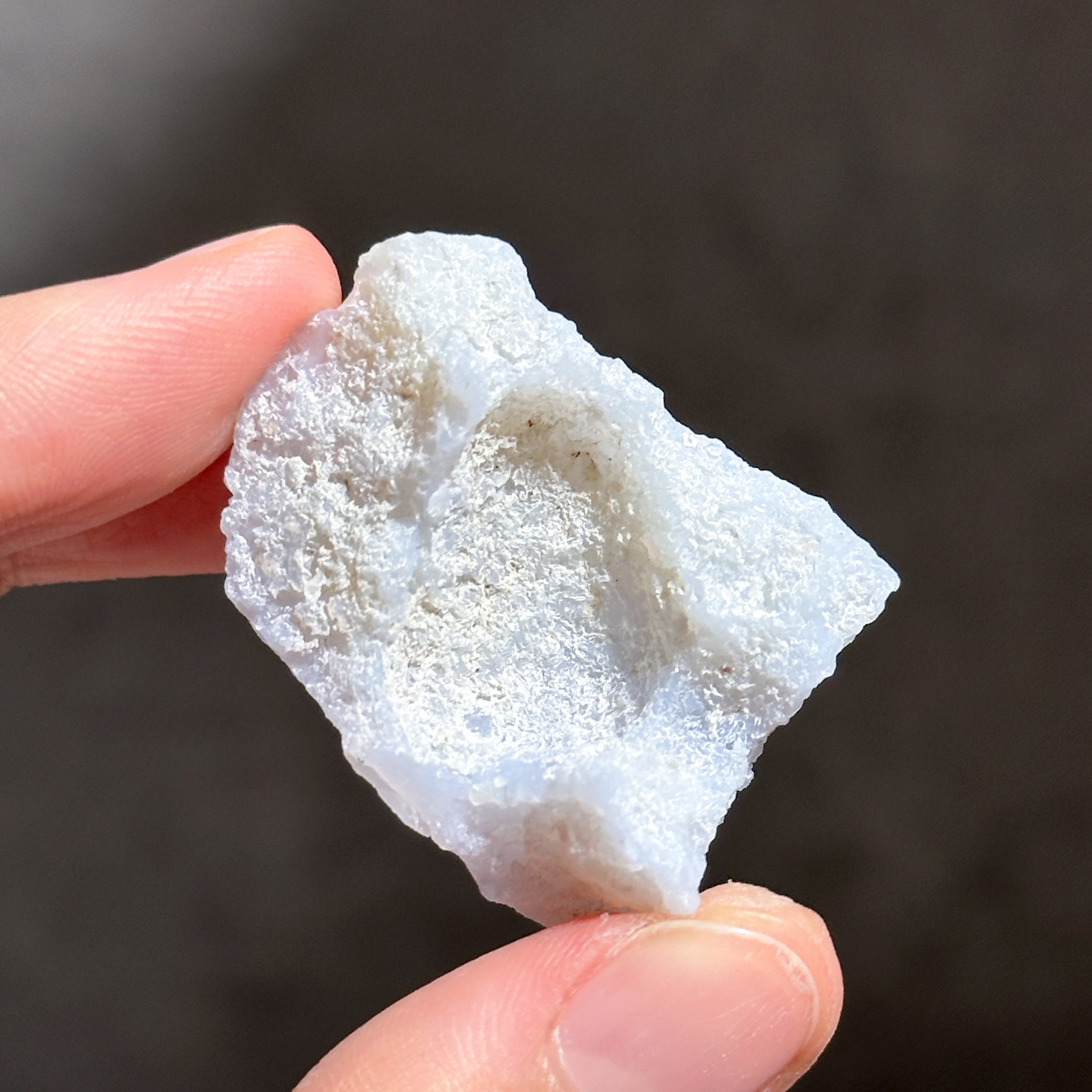 ブルーカルセドニー 原石11◇ Blue Chalcedony ◇天然石・鉱物