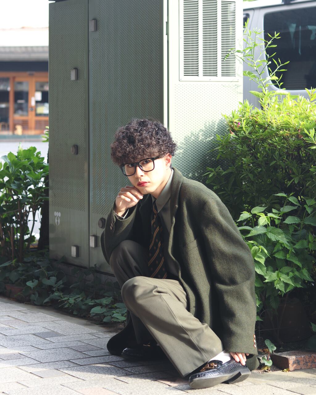 ②Snow Garden 秋のネクタイコーデBag