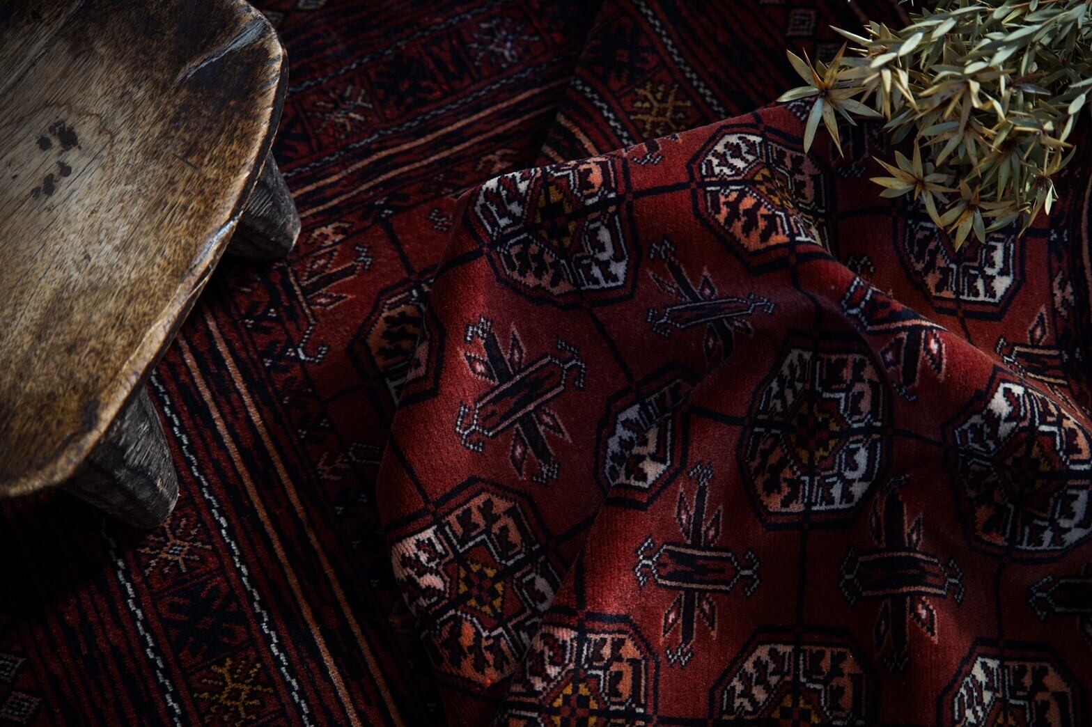 068 - Vintage Turkmen rug