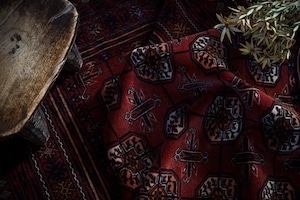 068 - Vintage Turkmen rug