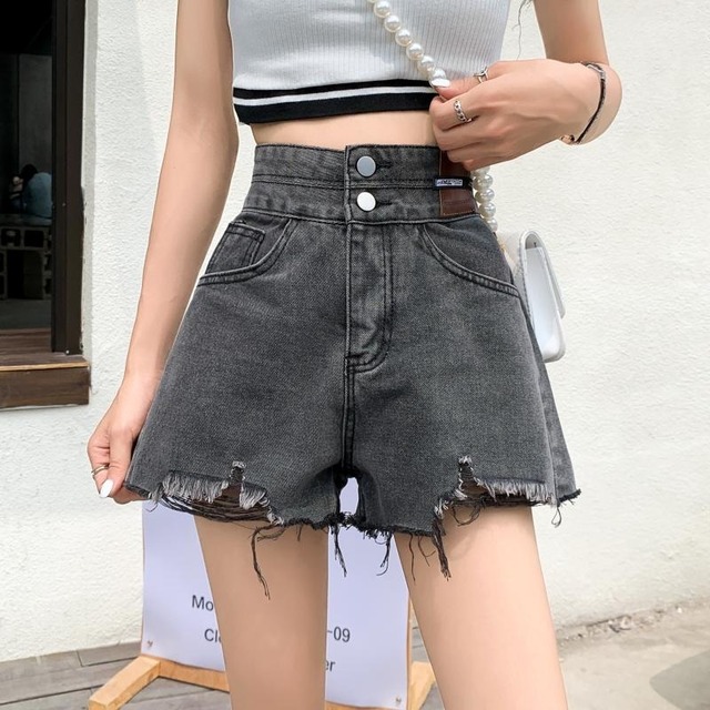 ウェストショーツ サマーレッド薄手パンツ 夏物 ブルマー YY-ファッション37882451433