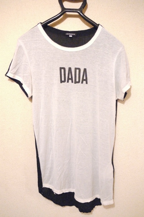 ◆ANN DEMEULEMESTERアンドゥムルメステール アシンメトリーカットソー◆