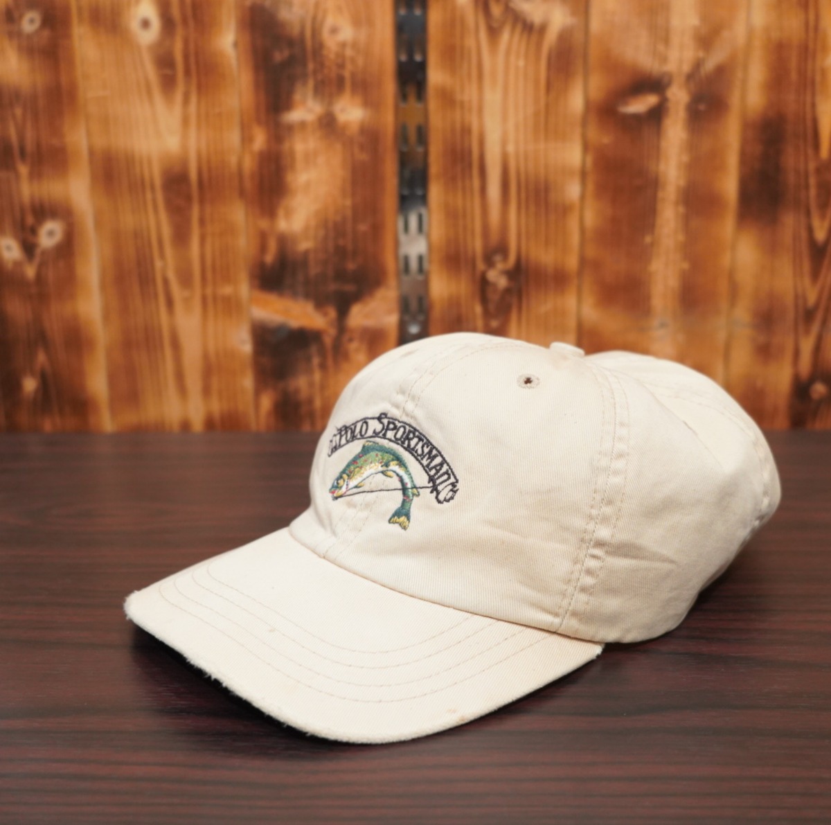 90s usa製 ralphlauren polosportsman キャップ/フィッシング ラルフ 
