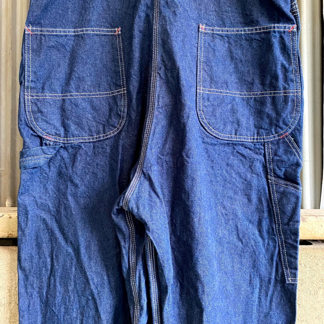 ビッグサイズ Dickies ディッキーズ デニム オーバーオール メンズW44