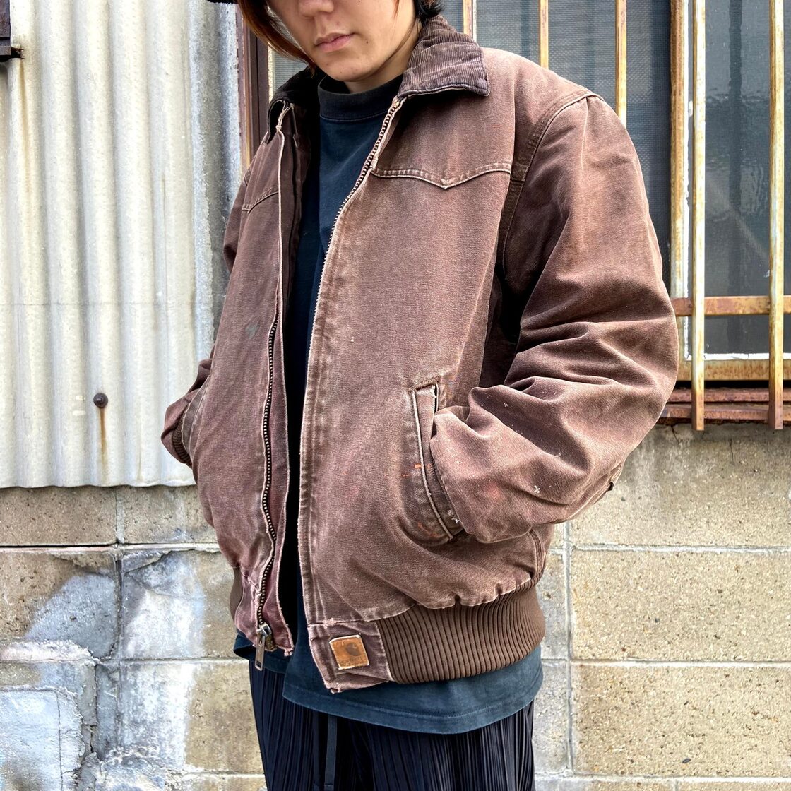 Carhartt カーハート サンタフェジャケット メンズL相当 古着 ダック地  