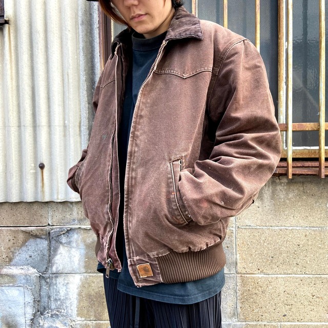 Carhartt カーハート サンタフェジャケット メンズL相当 古着 ダック地 