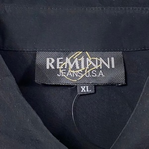 old JESUS embroidery black microfiber shirt