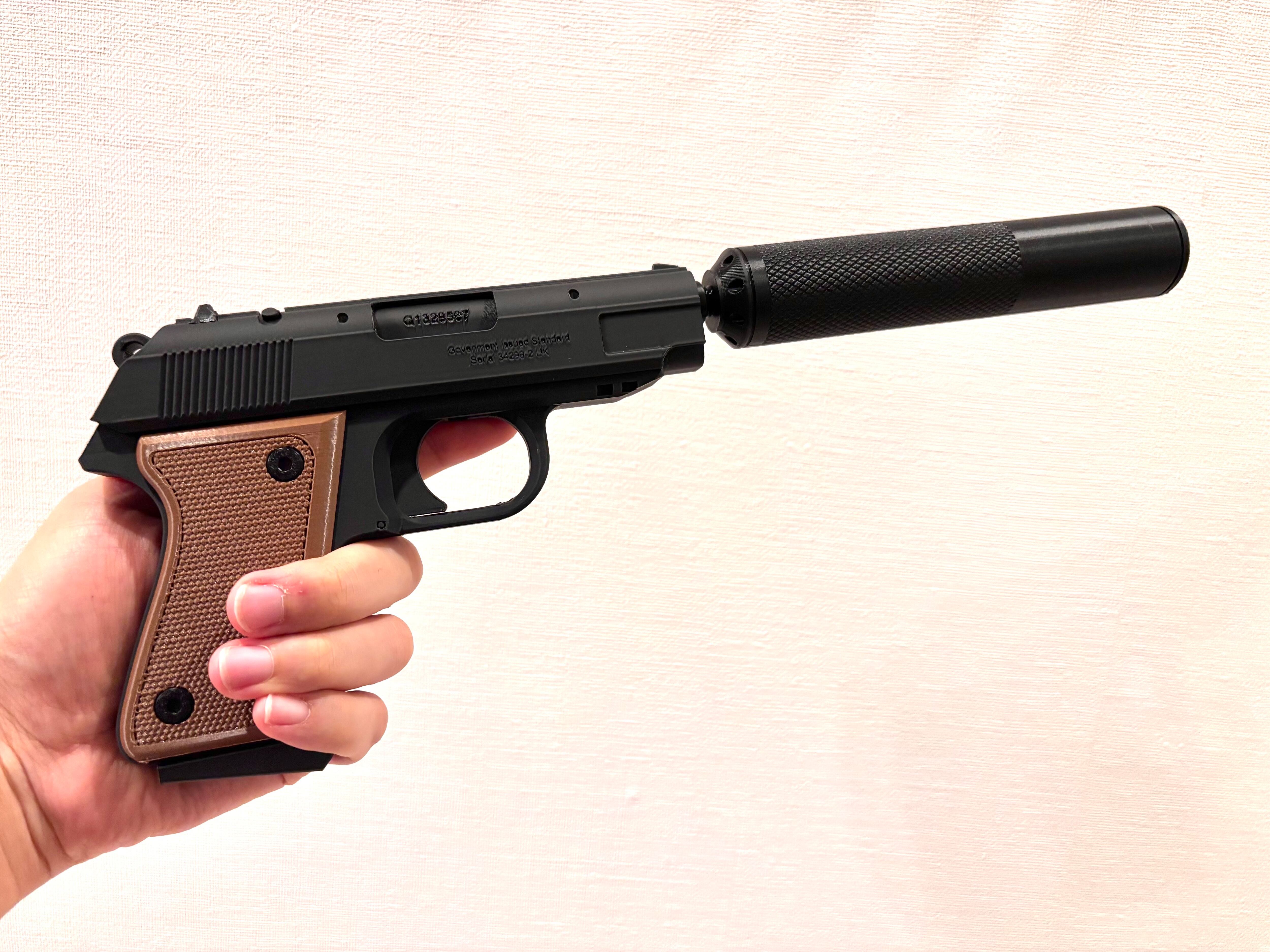 007 ファーストライト ワルサーPPK レプリカモデル(金属なし、発射機能