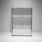 USM Haller / Fritz Haller 名作 USMハラー キャビネット モダン シェルフ 美品 デザイナーズ家具 （関連:カッシーナ Knoll ヴィトラ）