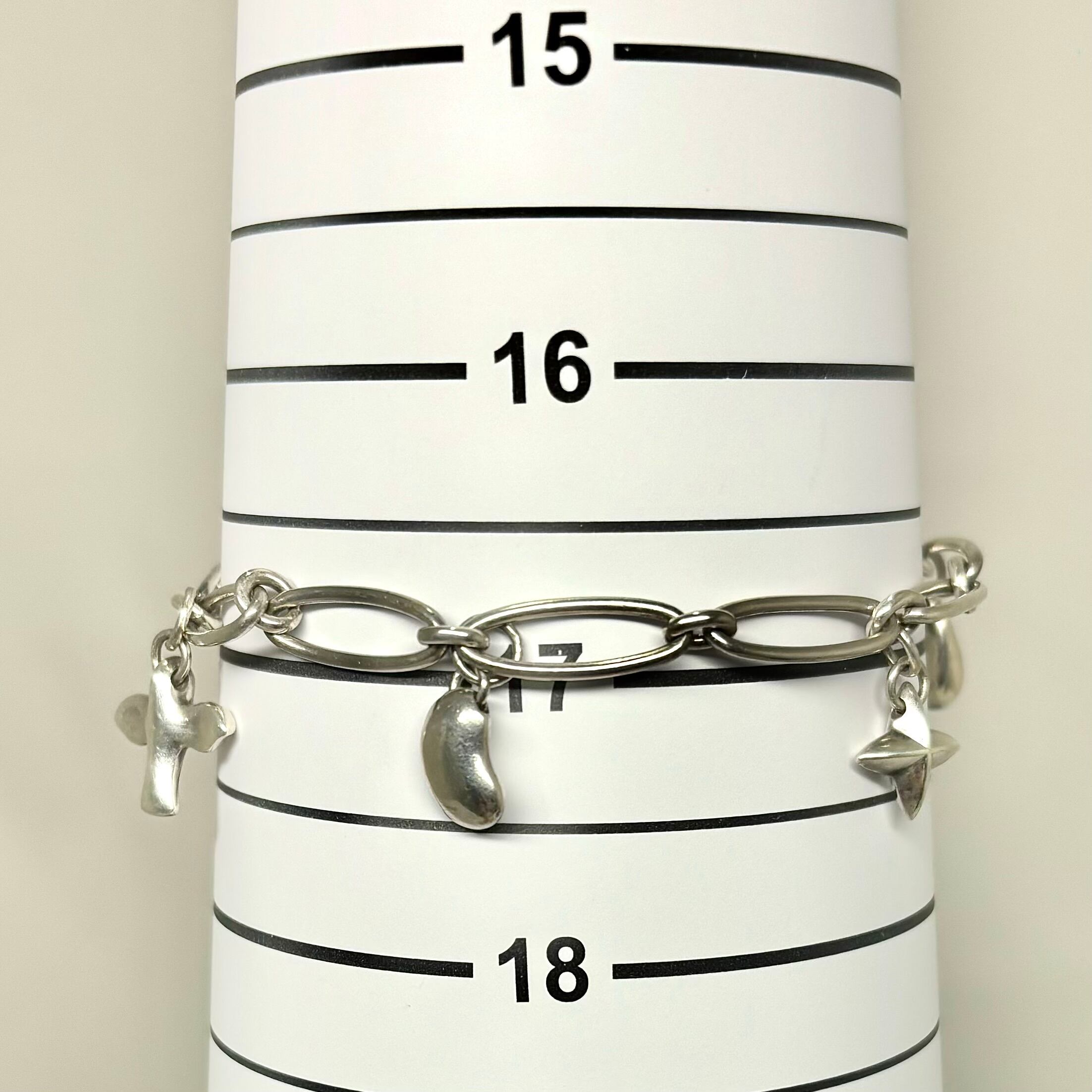 Tiffany&Co. ティファニー アイコン 5チャームブレスレット シルバー 