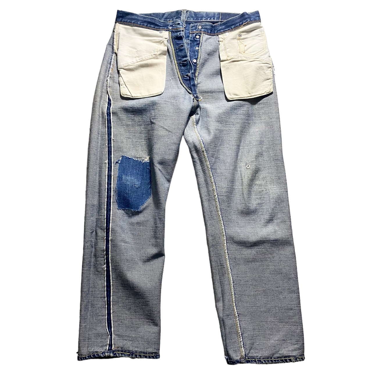 vintage 1960’s LEVI’S denim pants “501 big E”