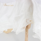 社交ダンス 衣装 スタンダード スカート パニエ ペチコート レッスンウェア レディース 白 無地 ホワイト系 ボリューム フリル 華やか スカート丈80cm ウエスト29.5cm~ 伸縮性あり ダンス衣装 おしゃれ フェミニン 可愛い ホワイトスカート 光沢感 シンプル 上品 パーティーコスチューム 女性用 クラシック コスプレ 限定デザイン フリル付き お手持ちドレスにプラス ワンピース用 体型カバー レディースファッション