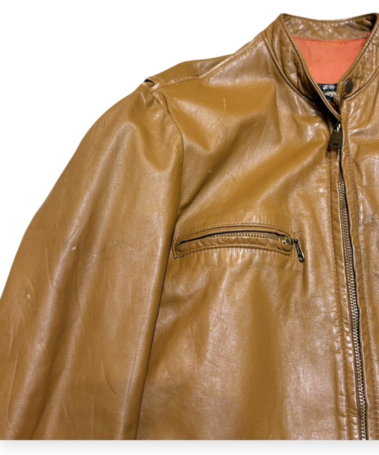 1970s HARLEY-DAVIDSON AMF シングルライダースジャケット ハーレーダビッドソン