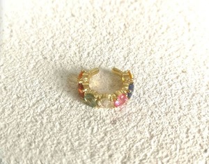 マルチサファイヤ　イヤーカフ　　　100100100280