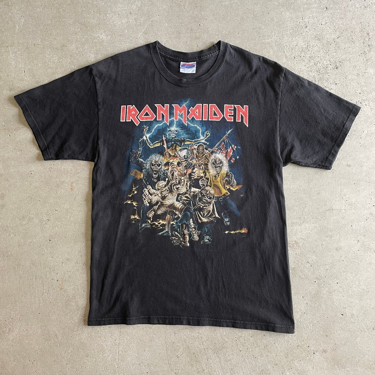 00年代 IRON MAIDEN BEST OF THE BEAST 両面プリント バンドTシャツ