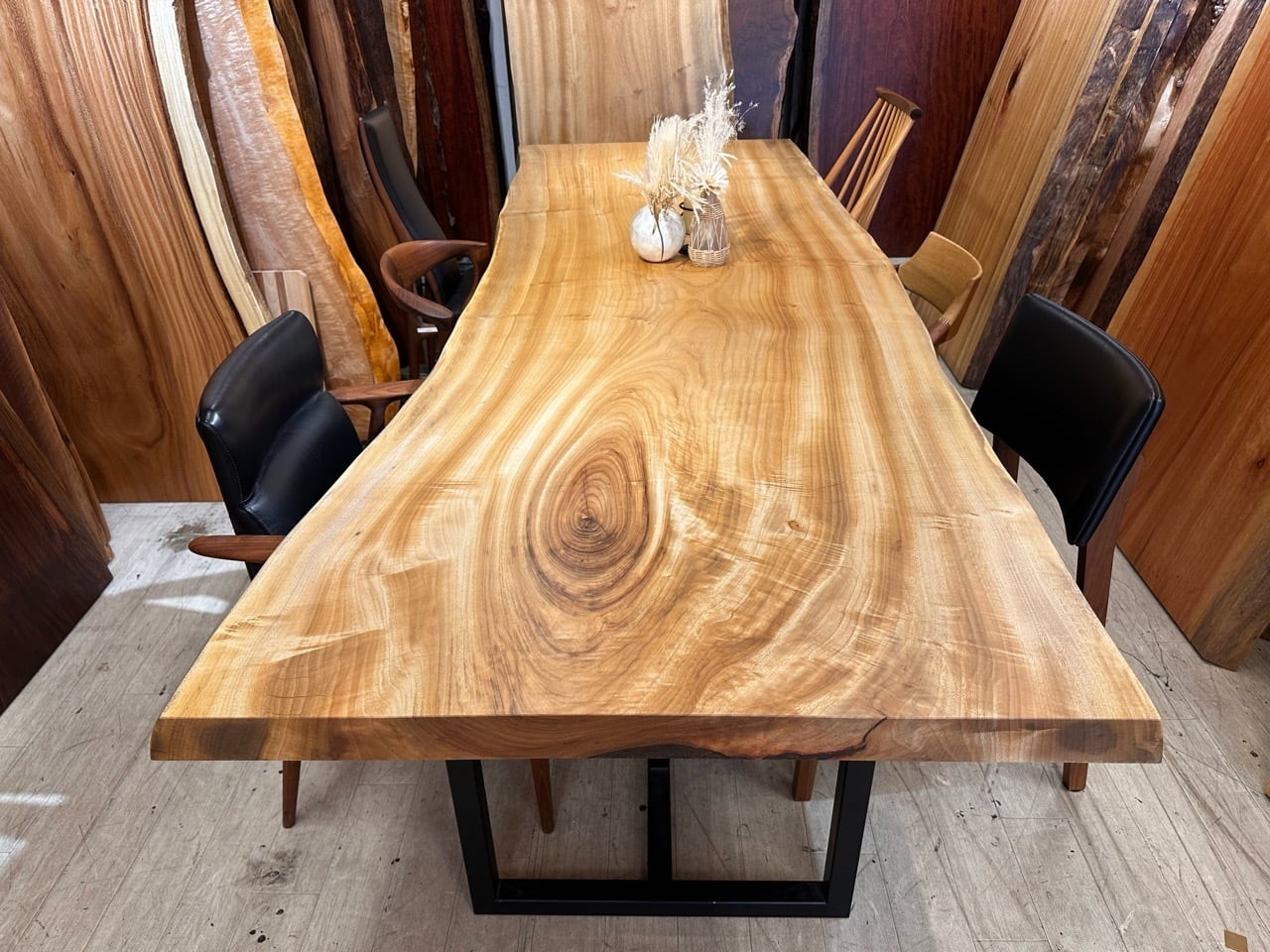 楠（クス）_2700×950-890-930×62_青山店_テーブル天板/一枚板 242285