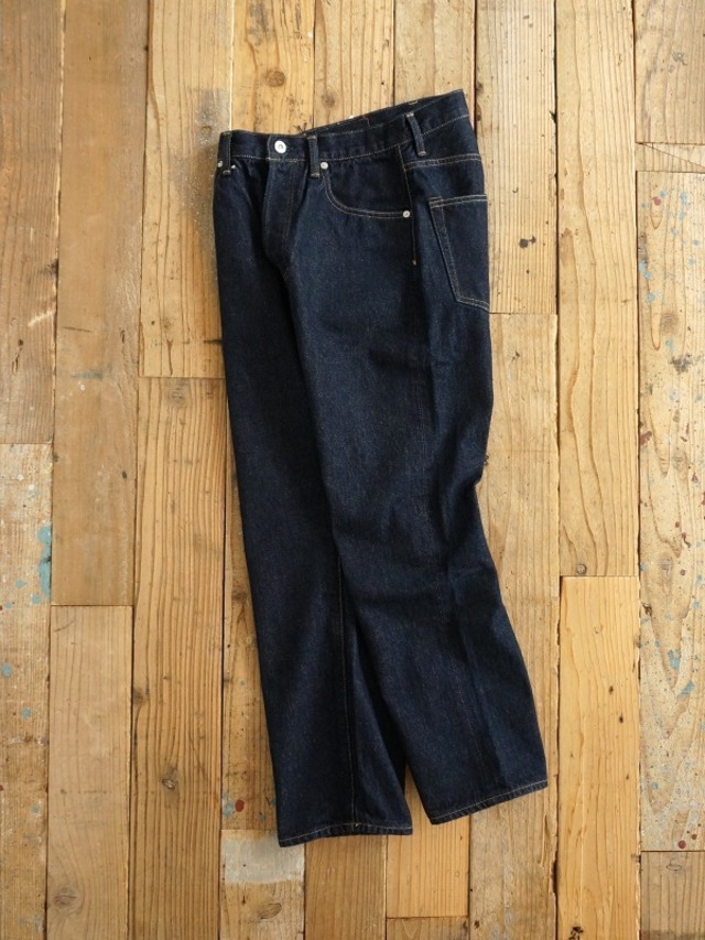 HATSKI ハツキ　Denim01 Loose Tapered Denim | One Wash ルーズテーパードデニム