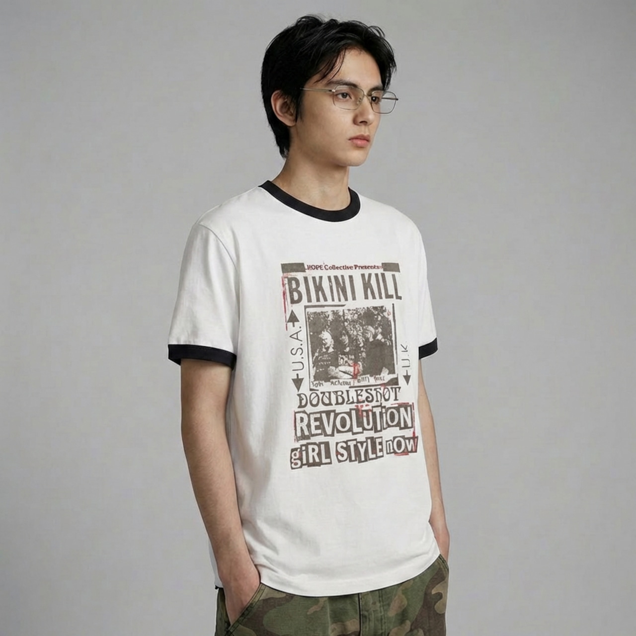 WSHOT Original BIKINI KILL Boxy Fit Tee WS162