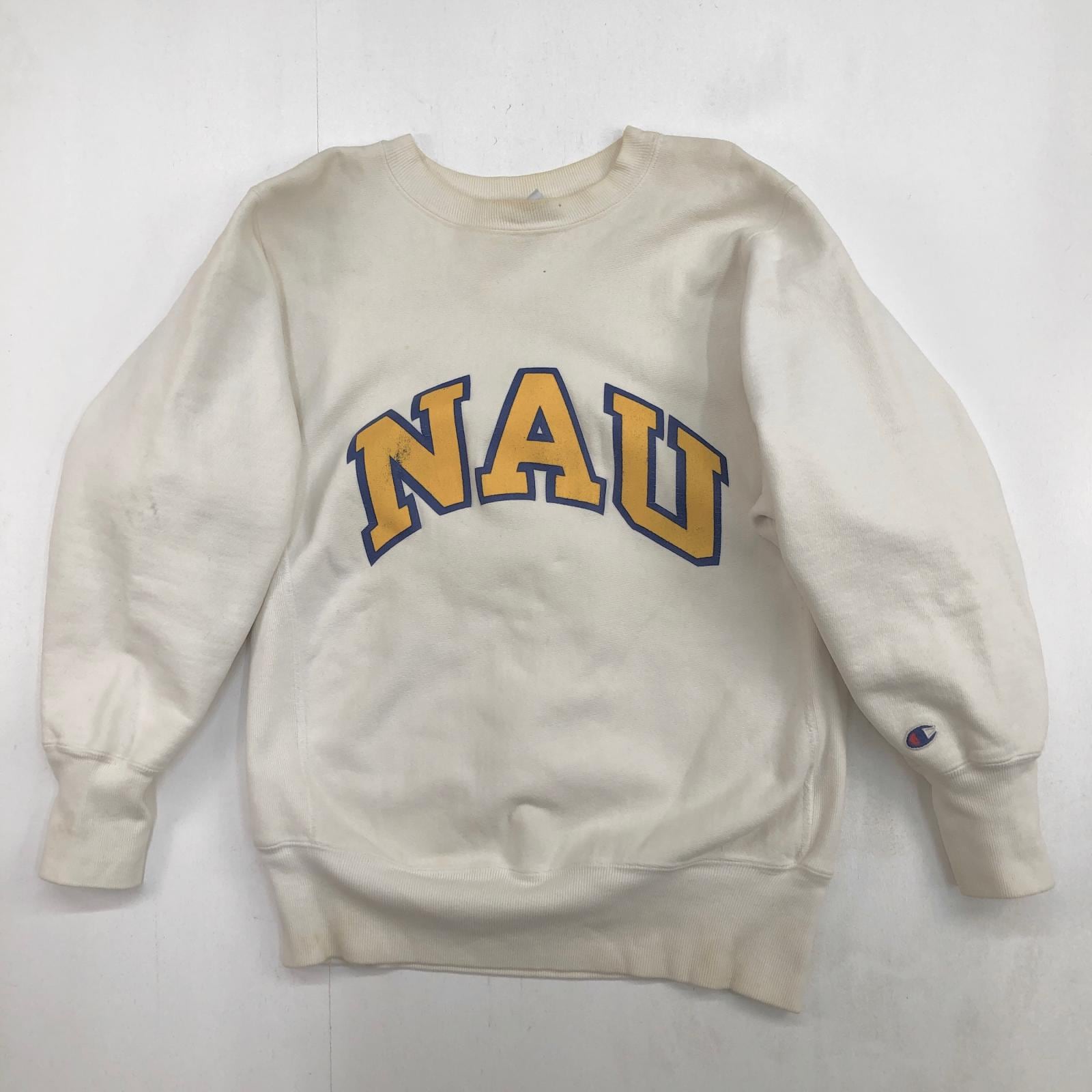 【U馬之介 様購入】FR2ゴルフ アーム刺繍 胸刺繍ロゴ クリーム スウェット ユニセックス/WEB限定】CHEVAL刺繍スウェット | ファッション通販