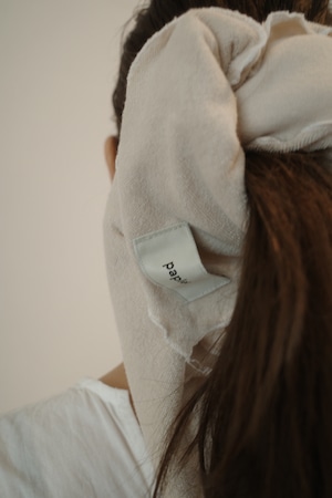 towel scarf/beige
