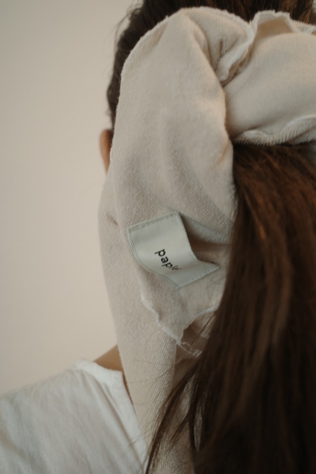 towel scarf/beige