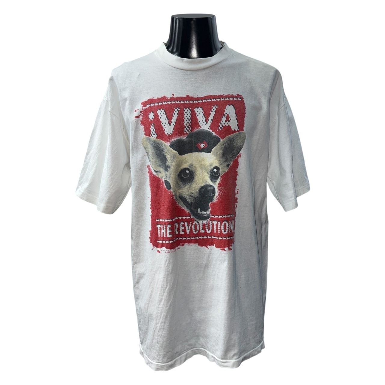 【TACOBELL】タコベル　VIVA THE REVOLUTION 1998コピーライト Vintage Tシャツ