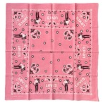 【Pink‼︎】 LEVI'S  SADDLEMAN  ヴィンテージ バンダナ