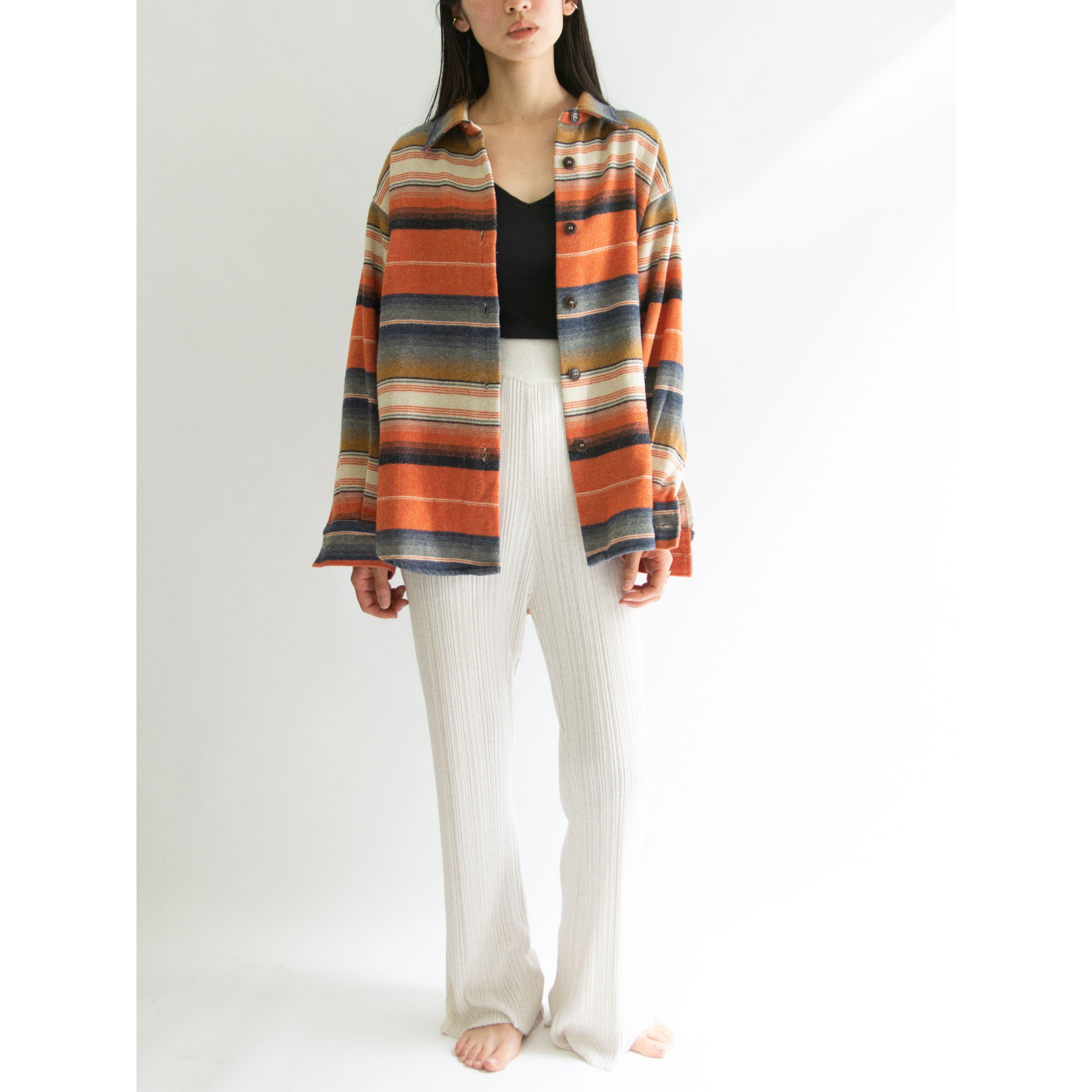 【UNITED COLORS OF BENETTON】Made in Italy Shirt Jacket（ベネトン イタリア製シャツジャケット ）