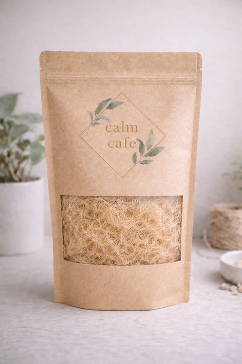 calm cafe Coco Coir Fiber ココヤシファイバー ライトベージュ｜100g