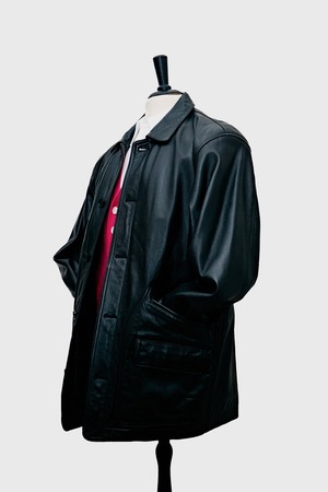 JAPAN VINTAGE COW LEATHER COAT