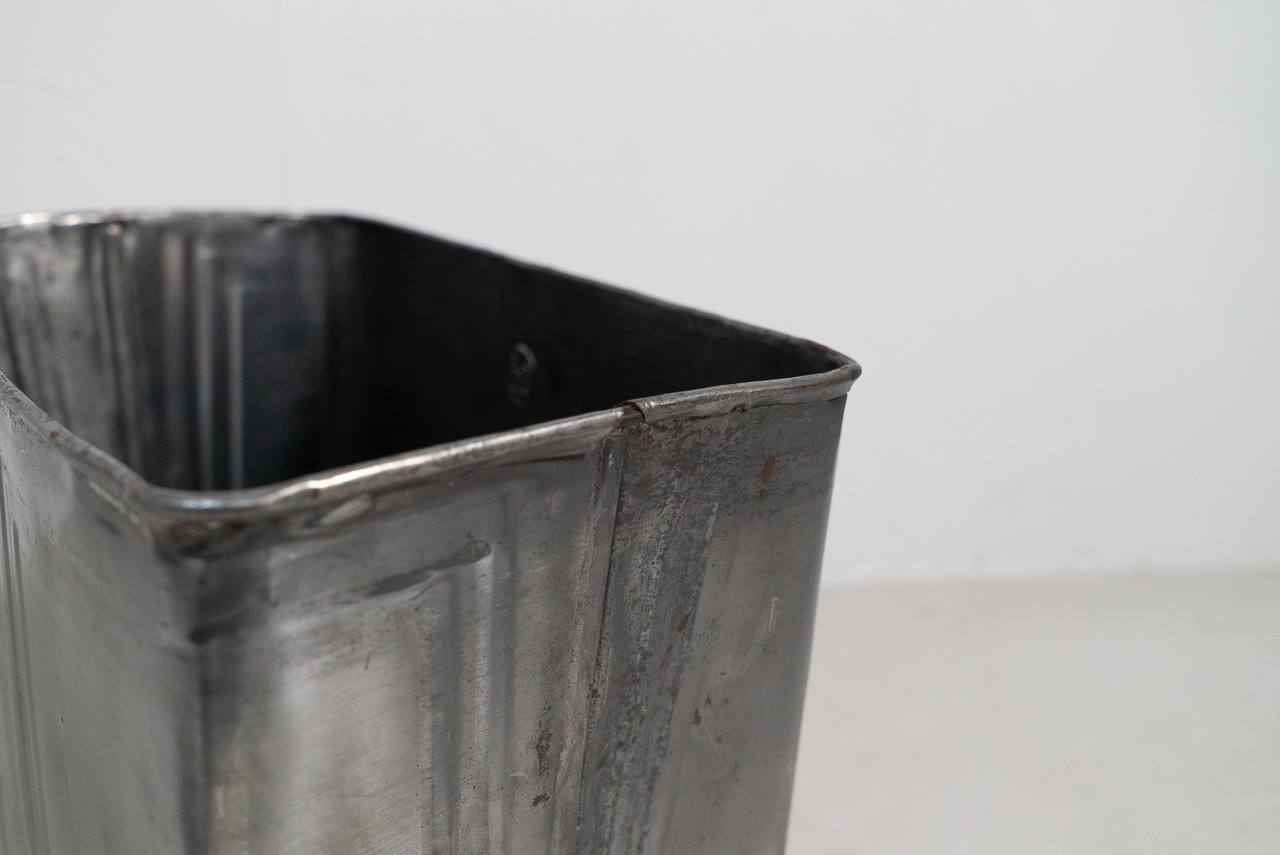 RECYCLE STEEL TRASH CAN Rectangle/PUEBCO/プエブコ/ごみ箱/収納