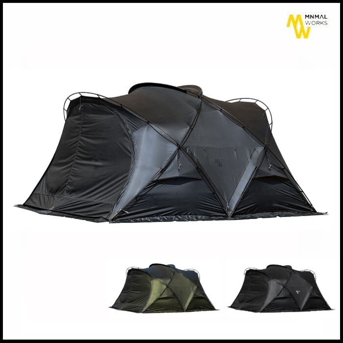 【新品未開封品】テント ブラック MINIMAL WORKS シェルターGE セール10/7-10/31】ブラック/SHELTER GE シェルターGE（MINIMAL WORKS
