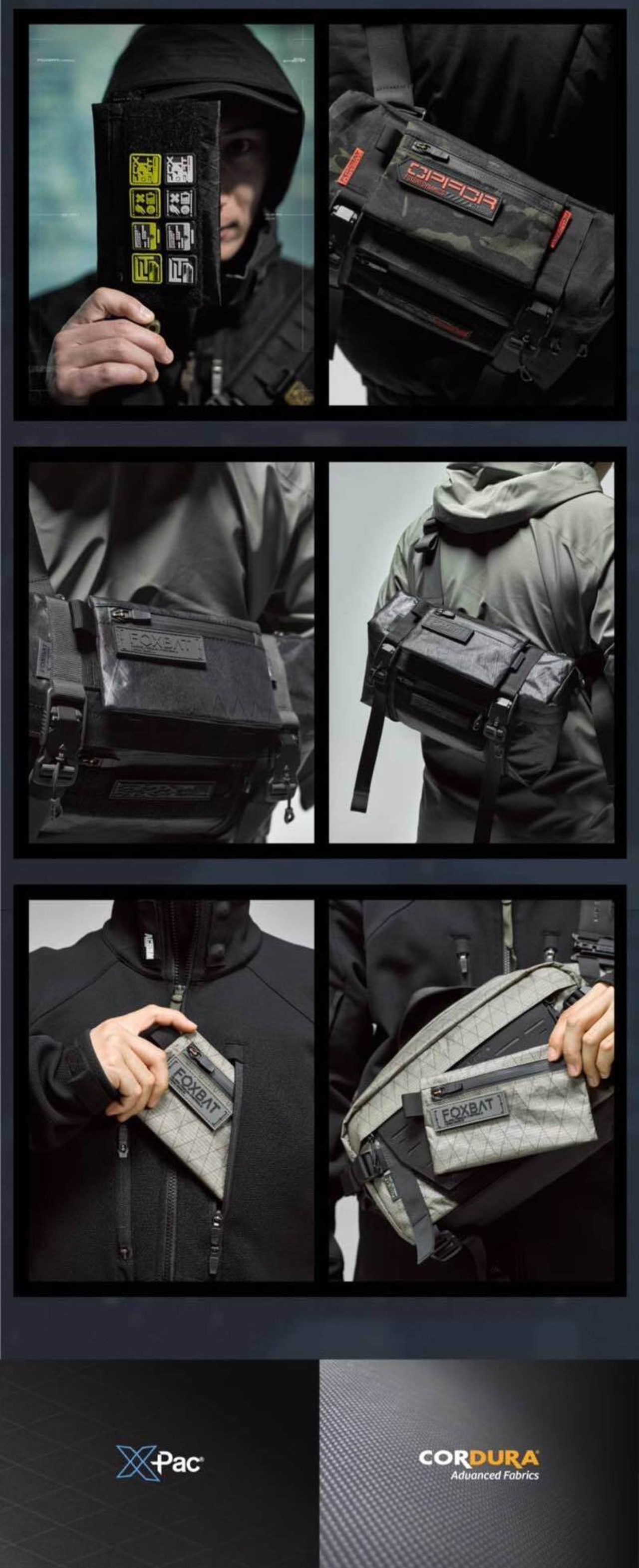 FOXBAT-フォックスバット  LEG-34 ミニポーチ