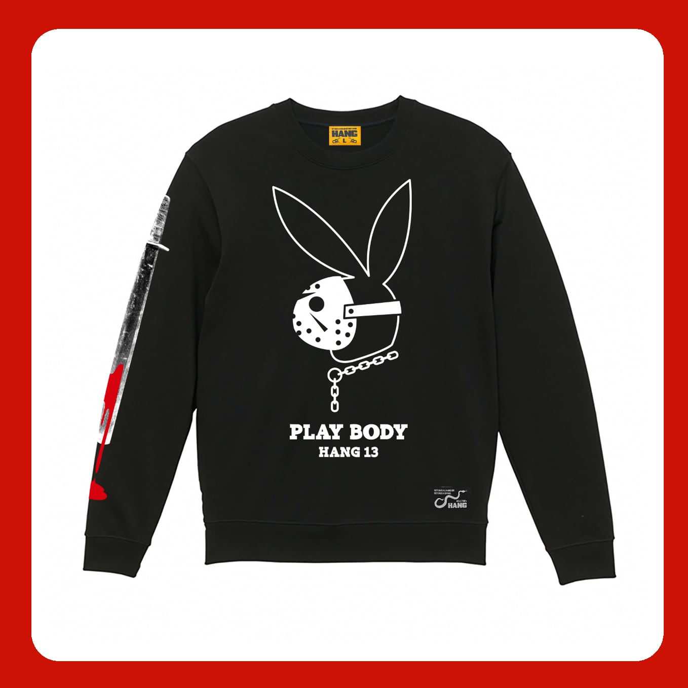 【HANG】PLAY BODY / HANG 13 sweat pullover
