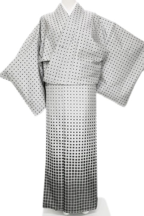京の名工【川村久太郎】 特選【本場白大島紬】 身丈158㎝ 裄66㎝ 新品