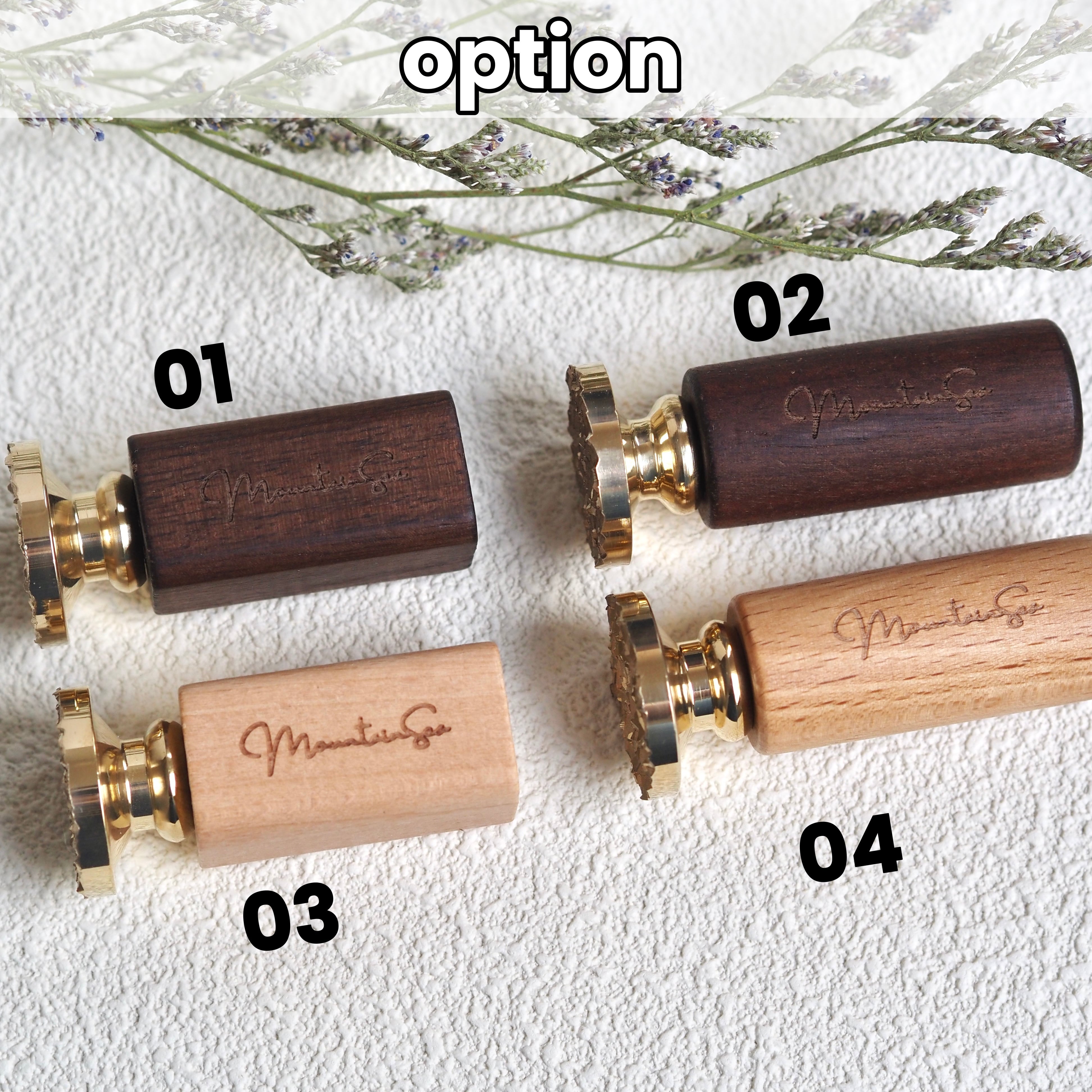 シェルライン25mm・シーリングスタンプ | MountainSea｜希少シーリング