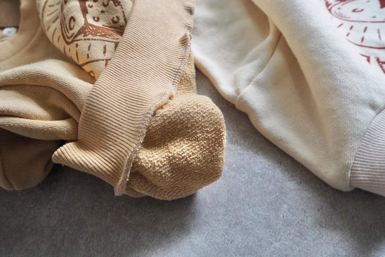 【The lala】チーズキングトレーナー(ivory)80〜120cm【230910tl】 - 5
