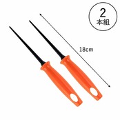 ホットプレートをキズつけにくい たこピック 2本組 【日本製】 食洗機対応 耐熱 ホットプレートを傷つけない たこ焼き 返しやすい 先が丸い 子どもも使える 樹脂製 オレンジ 燕三条 32877