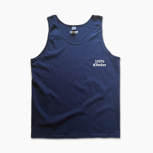 100% Climber TANK-TOP【online shop exclusive】 / NAVY