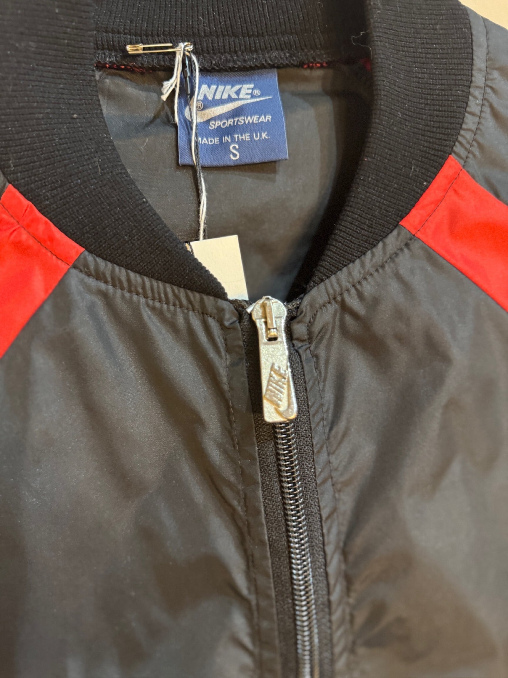 ★美品 80s NIKE AIR JORDAN ジャケット UK製 超希少 ★ 超希少アーカイブ】80s ヴィンテージ NIKE 