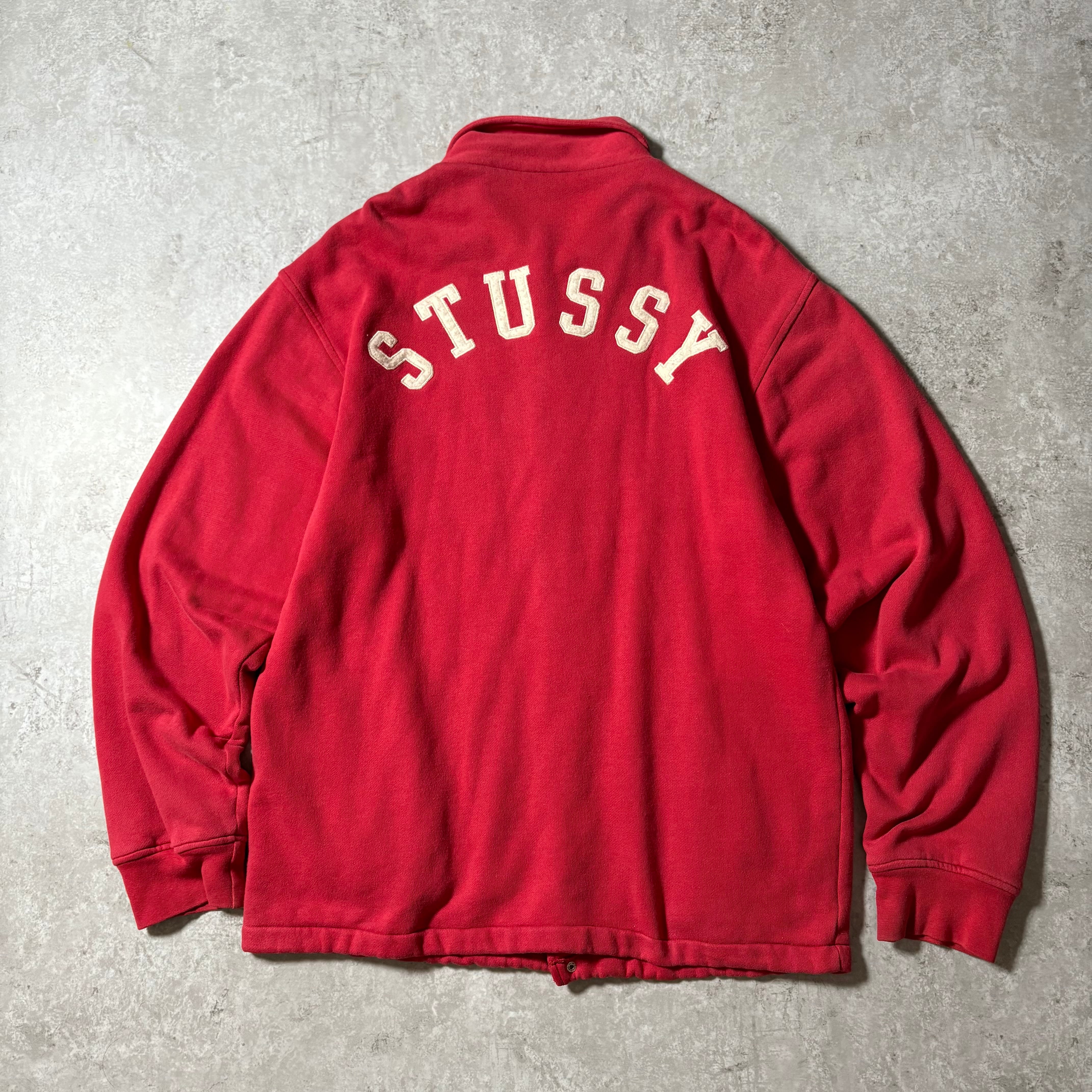~2000s "STUSSY" Sweat Coach Jacket